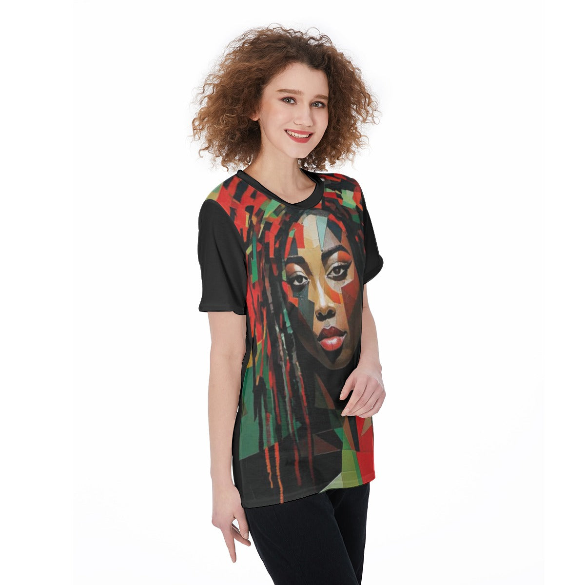 T-shirt Femme Col Rond