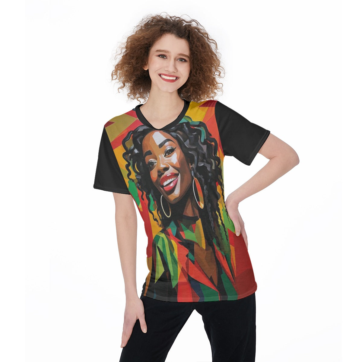 T-shirt Femme Col Rond