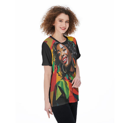 T-shirt Femme Col Rond