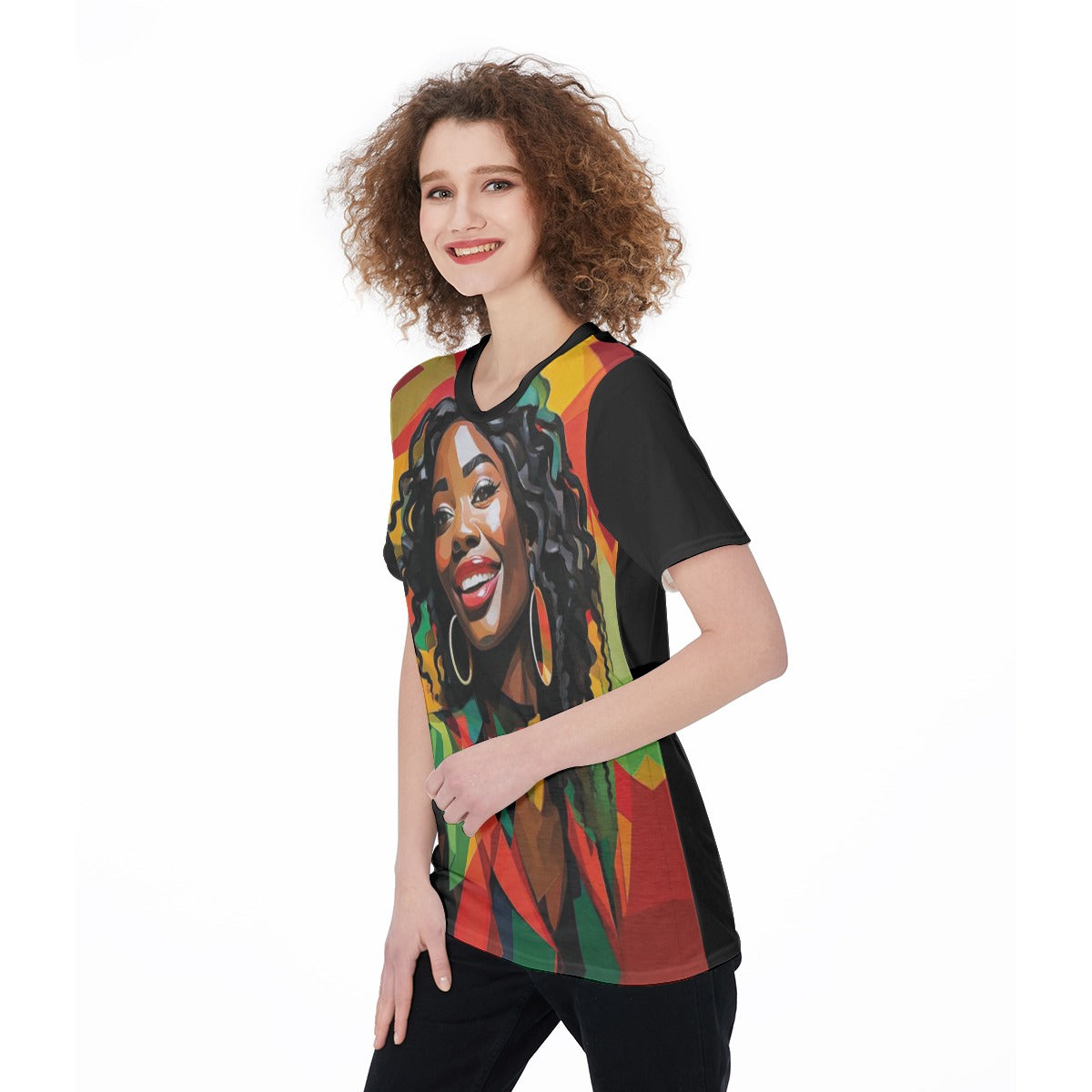 T-shirt Femme Col Rond